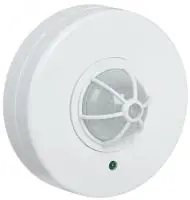 Датчик движения ДД 024 белый, макс. нагрузка 1100Вт, угол обзора 120-360гра, дальность 6м, IP33, | L