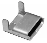 Скрепа для ленты NC20 без зубьев (100шт.) EKF - foto